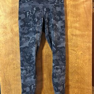 lululemon Wunder Train High-Rise Tight 28" Leggings Heritage Lace Black